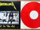 METALLICA CAUGHT IN THE ACT LP LIMITED RED VINYL RARE