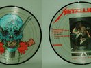 METALLICA EVIL NEVER DIES Pushead-Design Picture LP