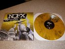 NOFX The Decline Yellow w Black & White Smoke LP Spits