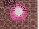 JACKIE LEE COCHRAN 45 Ruby Pearl VG ' 57 DECCA DJ