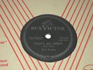 ELVIS PRESLEY THAT’S ALL RIGHT 78 RPM ROCKABILLY