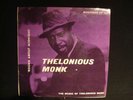 Thelonious Monk On Riverside 123 'Round About EP
