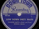 BLUES/ R&B - THUNDER SMITH - DOWN TOWN 78 RPM - LISTEN