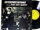 STAN GETZ QUINTET Interpretations Norgan Jazz LP Mono