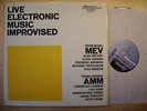 LIVE ELECTRONIC MUSIC IMPROVISED Mainstream MS 5002 NM