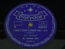 RAY CHARLES 1961 I Can´t Stop Loving 78 RPM 10” BRAZIL