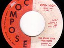BOBBY COOK QUARTETTE Ridin RARE MOD JAZZ FUNK 45 * Hear