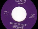 KENNY ROBINSON & CHESSMEN Baby Say RARE SOUL 45 * Hear