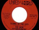 NEW ESTABLISHMENT Slums Of City RARE FUNK 45 * Listen