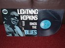LIGHTNING HOPKINS Sings The Blues LP 1963 1st SUPERB