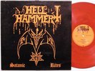 Hellhammer -Satanic Rites LP 1st PRESS  ORIGINAL 1986