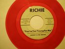 45 -RARE DOO WOP RICHIE-457 BY JOHNNY & DREAMS-LISTEN