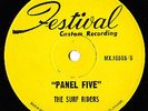 PANEL FIVE = SURF RIDERS 1963  45 OZ SURF FEST. CUSTOM