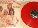 ABBA- MAXI  VOULEZ VOUS RED VINYL RARE FRANCE RECORD