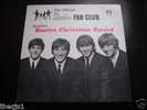 BEATLES CHRISTMAS OFFICIAL FAN CLUB  1964 FLEXI DISC