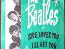 BEATLES*SHE LOVES YOU/I'LL GET*45 NORWAY 1963 R 5055