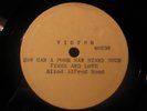 BLIND ALFRED REED  ACETATE   78RPM EARLY FOLK BLUES
