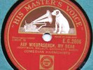 Comedian Harmonists - Auf widersehen,.../Heute nacht...