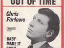 CHRIS FARLOWE Out Of Time RARE danish 45 ROLLING STONES
