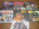 KISS 7x FRENCH DUTCH GERMANY ORIGINAL SINGLES