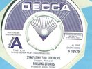 ROLLING STONES SYMPATHY DEVIL OG UK DECCA 45 DEMO MINT