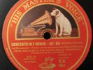FRITZ KREISLER VIOLIN LEO BLECH MENDELSON CONCERTO 78