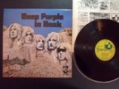 DEEP PURPLE IN ROCK harvest early 70's press A2 Lp ex+