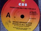 BRUCE SPRINGSTEEN AUSTRALIAN RADIO STATION PROMO 45