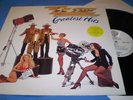 ZZ TOP-GREATEST HITS VERY RARE 1992 VINYL  -KISS-AC DC-