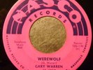 RARE HORROR ROCKABILLY - GARY WARREN - WEREWOLF