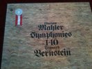 Gustav Mahler Symphonies 1-10 Leonard Bernstein Vinyl