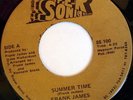 rare Modern Soul 45 FRANK JAMES summer time Listen