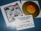 U2 - THREE OUT OF CONTROL SUNBURST LABEL YELLOW VINYL