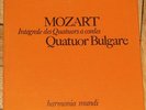 HARMONIA MUNDI QUATUOR BULGARE DIMOV MOZART  9LP BOX NM