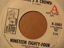 NineteenEightyFour-Amber Waves 45 super 60s PSYCH HEAR