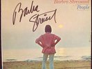 BARBRA STREISAND SIGNED- PEOPLE LP