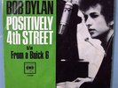 BOB DYLAN PLEASE CRAWL/POSITIVELY 4th RARE MISPRESSING