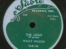 Wally Wilson 5 Echoes-The Hunt- Doo-Wop Sabre 78rpm