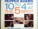 PEPPER ADAMS DONALD BYRD 10-4 NM ORIG RIVERSIDE MONO LP