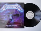 METALLICA on Megaforce | ride the lightning | 1984 LP