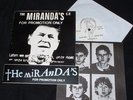 Mirandas - For promotion only EP with insert + sticker