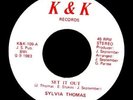SYLVIA THOMAS 45 EXTRA RARE BOOGIE FUNK,LISTEN?????