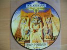 IRON MAIDEN POWERSLAVE Picture Disc LP Vinyl