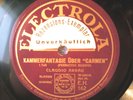 78rpm CLAUDIO ARRAU pl. BUSONI Kammerfantasie Carmen