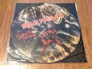 IRON MAIDEN NUMBER OF BEAST RARE LP PICTURE DISC 1998