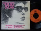 BOB DYLAN Positively 4th Street RARE orig Spanish EP