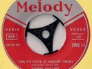 JOHNNY HALLYDAY - TON FETICHE D' AMOUR  RAREST GREEK 45