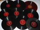 9 ENRICO CARUSO Opera 78 RPM Records