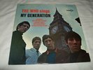 THE WHO - SINGS MY GENERATION. ORIGINAL 1965 DECCA USA.