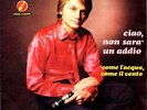 CLAUDE FRANCOIS.CIAO, NON SARA' UN ADDIO.En Italien.'70
